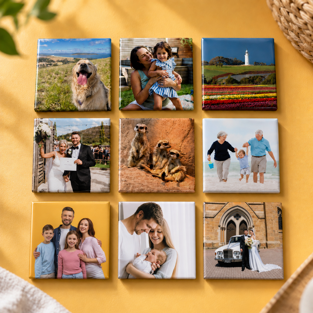 Photo Magnet Bundle — Set of 9